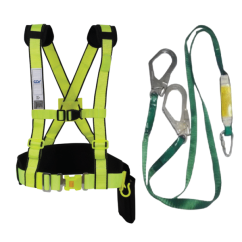 Dây an toàn bán thân COV AL 2 móc sắt thường